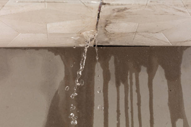 Professional Sewage Cleanup technician working in Townville, PA
